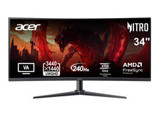 Acer Nitro 34 inch Ultrawide QHD 2K 1440P 240Hz with AMD FreeSync Premium (AMD picture