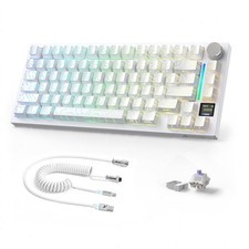 ATTACK SHARK X820 Ultra Wireless Mechanical Gaming Keyboard Tri-mode Plug & Play picture