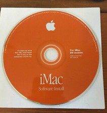 Vintage 1999 iMac DV OS 9 v9.0 Mac Macintosh Install Software Disc CD picture