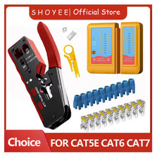RJ45/RJ12/RJ11 Pass Through Crimp Tool Cat7/6/5e picture