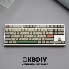 KBDiy 139-Key KOA Profile Korean/English PBT Keycaps GMK Style 9009 Mechanical picture