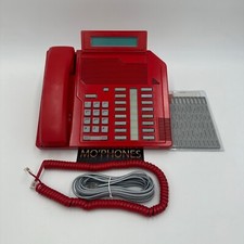 Nortel Meridian M2616 Display Phone - RED - Newly Painted picture