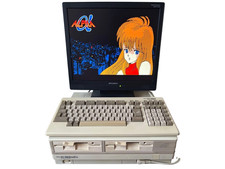 NEC PC-8801mkII SR Vintage Computer FM Sound FDD Cleaned Tested Working picture
