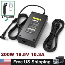 200W 19.5V 10.3A Laptop Charger for HP Omen 15 17 TPN-DA10 ADP-200HB B 4.5X3.0mm picture