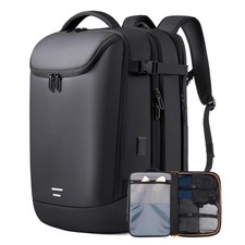 TANGCORLE Travel Carry on Backpack 50L Expandable Flight Approved 50L, Black picture