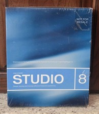 RARE New & Sealed Macromedia Studio 8 BIG BOX (PC/Mac) 2005 picture