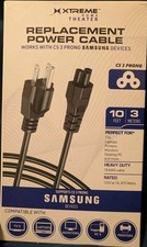 10 Ft Replacement Power Cable For SAMSUNG DEVICES C5 3 Prong  picture