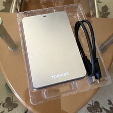 Toshiba Canvio Flex 1TB Portable External Hard Drive USB-C USB 3.0 - Silver picture
