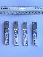 Lot of 4 Finisar FCLF-8521-3 Copper SFP Modules Pulled from Racks picture