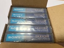SONY DGD120P DATA Cartridge Tape x 5, BRAND NEW SEALED picture