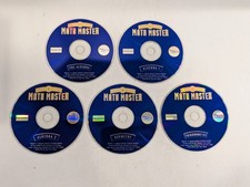 5 Smart Works Math Master PC CD-ROMs | Pre-Algebra Algebra 1 & 2 Geometry Trigon picture