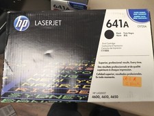 Genuine HP 641A C9720A LaserJet Toner Cartridge Black 4600 4610 4650 picture
