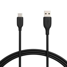 Amazon Basics USB-C to USB-A 2.0 Fast Charging Cable Cord 6 Feet Black picture