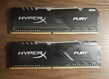  Kingston HyperX Fury RGB 16gb (2x8GB) DDR4 3200MHz RAM - Used picture