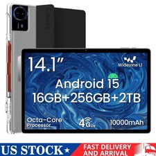 Callsky 14 Inch Android 15 Tablet, 16GB RAM+256GB ROM 4G LTE Wi-Fi&Bluetooth 5.0 picture