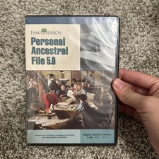 Family Search Uniting Families Personal Ancestral File 5.0 PC CD-ROM B114 picture