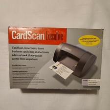 CardScan Executive 600C Pass-Through Scanner Color Business Card Scan Parts Only picture