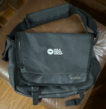OGIO Black Nylon Messenger Shoulder Bag Padded Fits 15 in Laptop Universal like picture