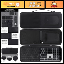 Hard Case for Apple Magic Keyboard & Numeric Keypad + Mouse, Black - Durable Pro picture