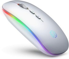INPHIC Rechargeable Wireless Mouse home button slim Silent 2.4G 1600 DPI M1L B01 picture