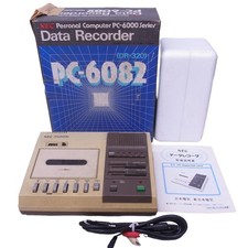 NEC PC-6082 Data Recorder Cassette Tape Drive for PC-6000 Vintage Untested As-Is picture