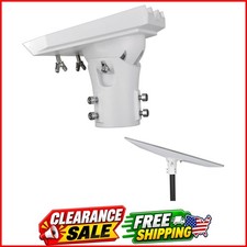 Pipe Adapter Wall Pole Mount for Starlink Standard 4/4X/Gen3,White picture