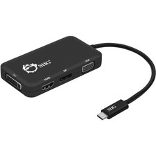SIIG USB-C to 4-in-1 Multiport Video Adapter - DVI/VGA/DP/HDMI picture