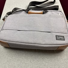 PKG Toronto Laptop Messenger Bag Gray 15 Inch Shoulder Briefcase Carry Case picture