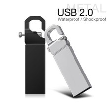 Stylish Metal UDisk 1GB-512GB USB 2.0 Flash Drive Memory Storage Stick Free Logo picture