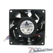 Delta fan PFB0824DHE DC 24V 1.63A 80*80*38mm 3-wire Large air volume cooling fan picture