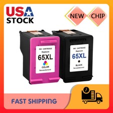 65 XL Black & Color Ink Cartridge for HP DeskJet 2622 2658 3721 3733 3755 picture