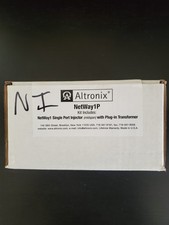 Altronix Netway1P Indoor Single Port Midspan PoE injector With Power Supply. picture
