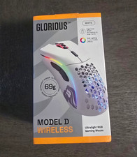 Glorious Model D Wireless Gaming Mouse White Wireless/Wired 19000 DPI 6 Btn picture