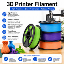 1.75mm PLA 3D Printer Filament High Precision +/- 0.02mm 1KG Reusable Spool New picture