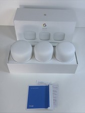 Google Nest Wifi Router and 2 Points - Snow GA00823-US in Box Bluetooth BLE Mesh picture
