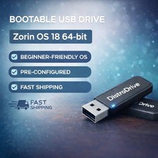 Zorin OS 18 CORE USB 64 Bit Drive | Latest Version Linux Bootable Live picture