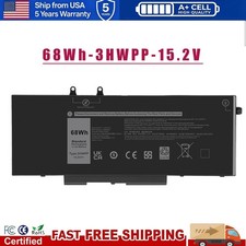✅68Wh 3HWPP Battery For Dell Latitude 14 5401 5411 15 5501 5511 Precision 3541 picture