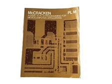 Vtg Manual McCracken PL/M A Guide to PL/M Programming Microcomputer 1997 picture