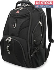SwissGear 1900 Scansmart TSA 17 Laptop Backpack, Black, 19-Inch picture