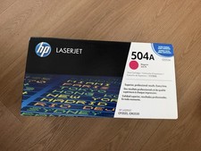 New HP 504A CE253A Magenta Toner Cartridge picture