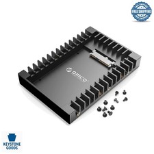 Quick Install 2.5 to 3.5 Hard Drive Caddy - Lightweight ABS, Includes Screws picture