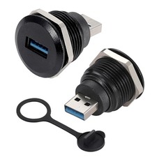 2PCS USB 3.0 Connector USB Male to Female Conversion Connector USB3.0 Panel M... picture