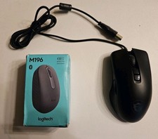 MSI FORGE GM300 mouse Gaming Ambidextrous USB Type-A Optical 7200 +Logitech M196 picture