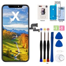 EFAITHFIX for iPhone X Screen Replacement LCD X-5.8 Inch, X picture