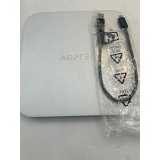 AGPTEK MC25 USB-C Hub Enclosure Mac Mini OS Silver picture