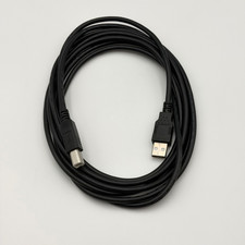 C2G 28103 USB 2.0 A Male to B Male Printer Cable 3M 9.8ft Black New picture