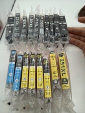 Lot of 18 EZink Compatible 250XL 251XL Cartridges Canon PIXMA picture