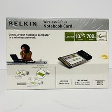 Belkin Wireless G Plus Notebook Card F5D7011 (722868511220) Wireless Adapter picture