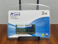 ADATA 2GB DDR2 667 PC2-5300 SO-DIMM 200-Pin Laptop RAM AD2667002GOS New Sealed picture