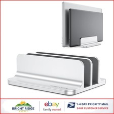 Space-Saving Vertical Stand for Laptops, Durable and Stable with Protective Mats picture